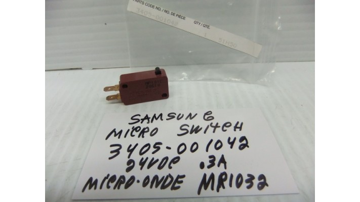 Samsung 3405-001042 micro switch